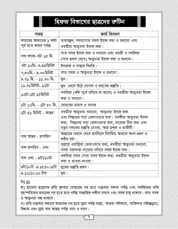 মাদরাসা রিপোর্ট বই ডিজাইন